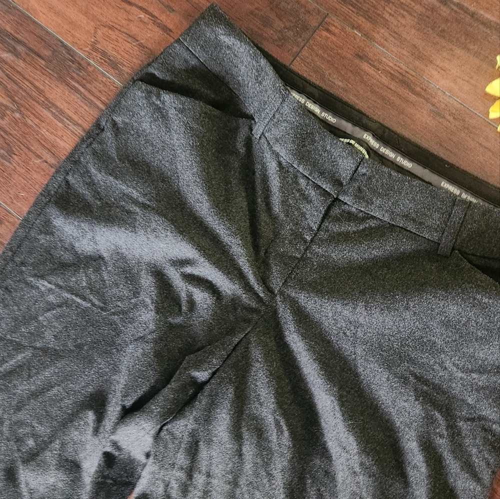 Express Design Studio Dark Gray Pants ✨️🕸 - Picture 5 of 8